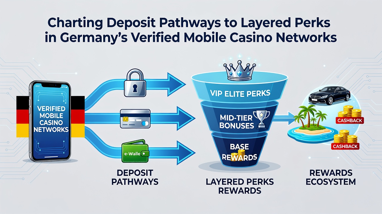 Darstellung gestaffelter Vorteile durch Einzahlungspfade in mobilen Casino-Netzwerken
