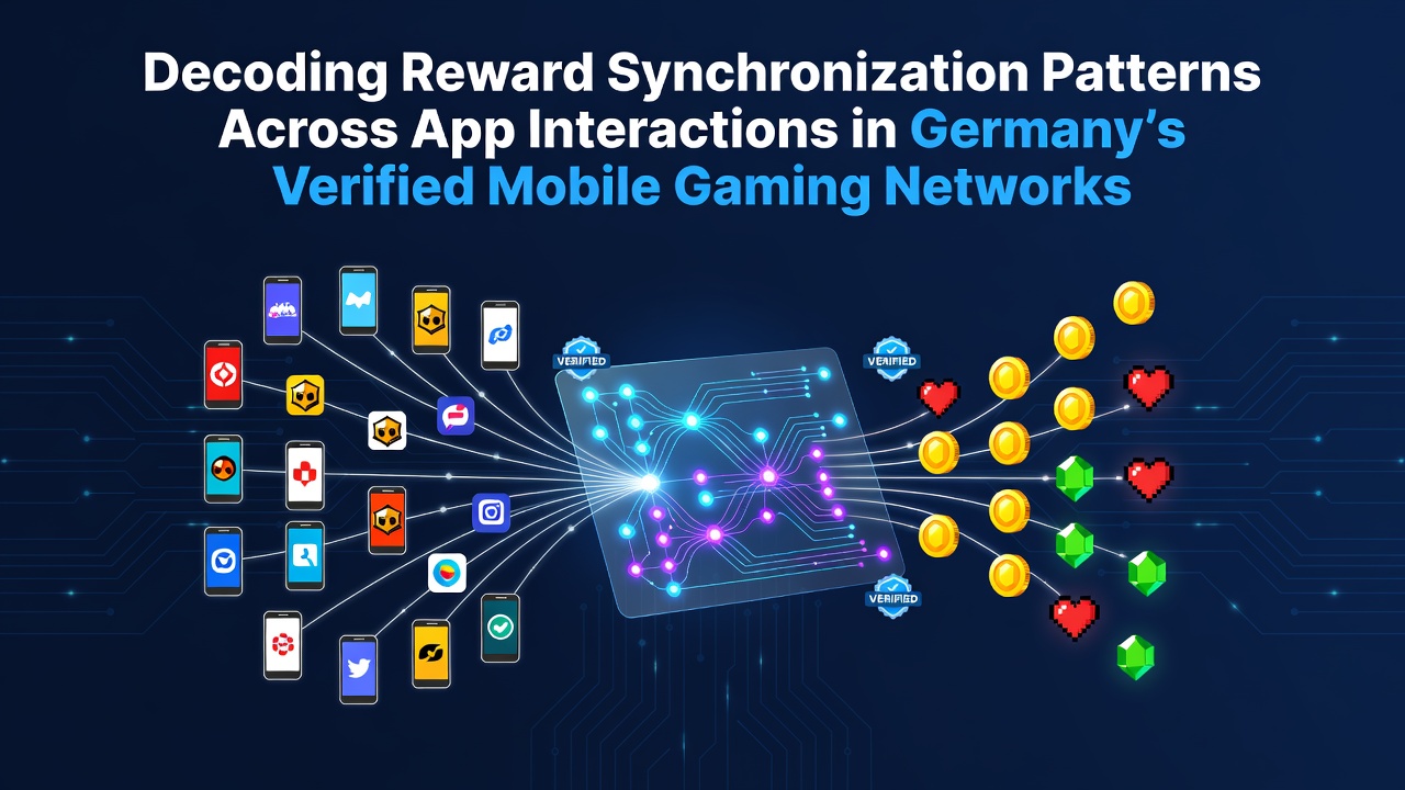 Darstellung von Synchronisationsmustern in mobilen Gaming-Apps innerhalb verifizierter Netzwerke